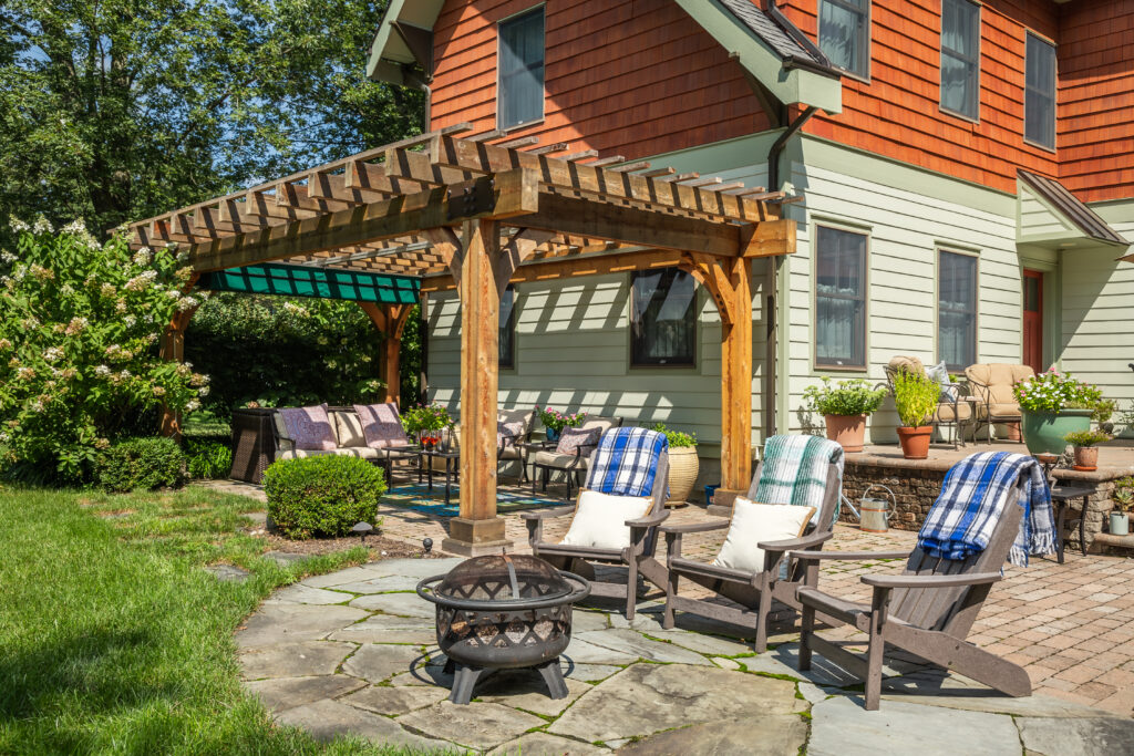 kingston wooden pergola