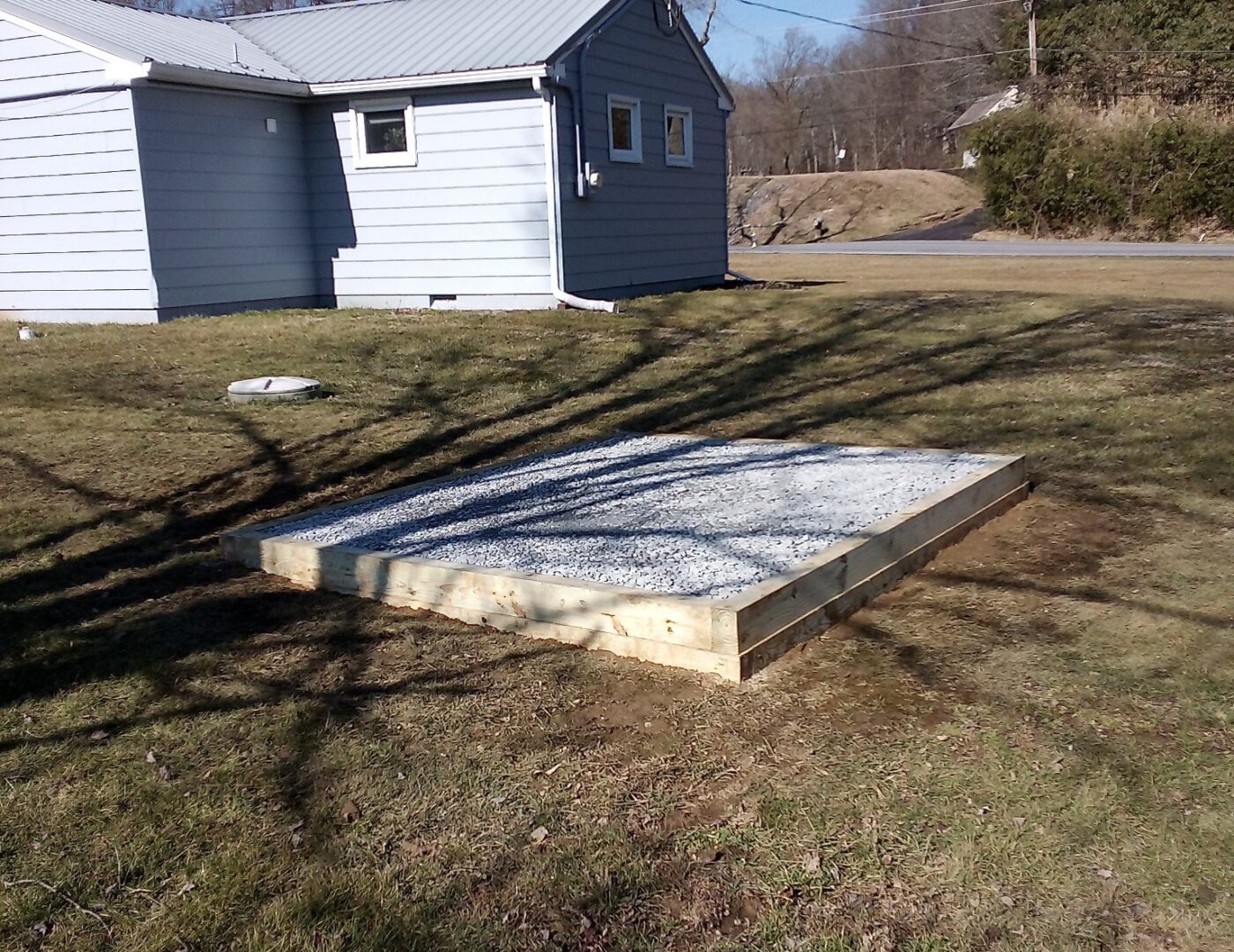 8x10 Stone Foundation