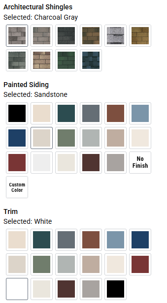guide to using our 3D builder - colors