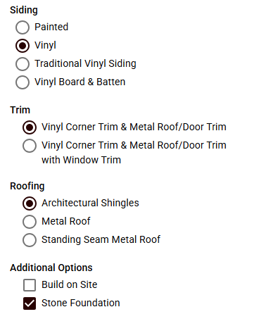 guide to using our 3D builder - siding, trim, and roofing