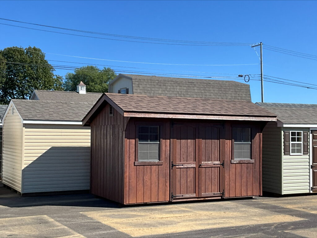 8x14 Stained Classic Cottage - Glick Structures