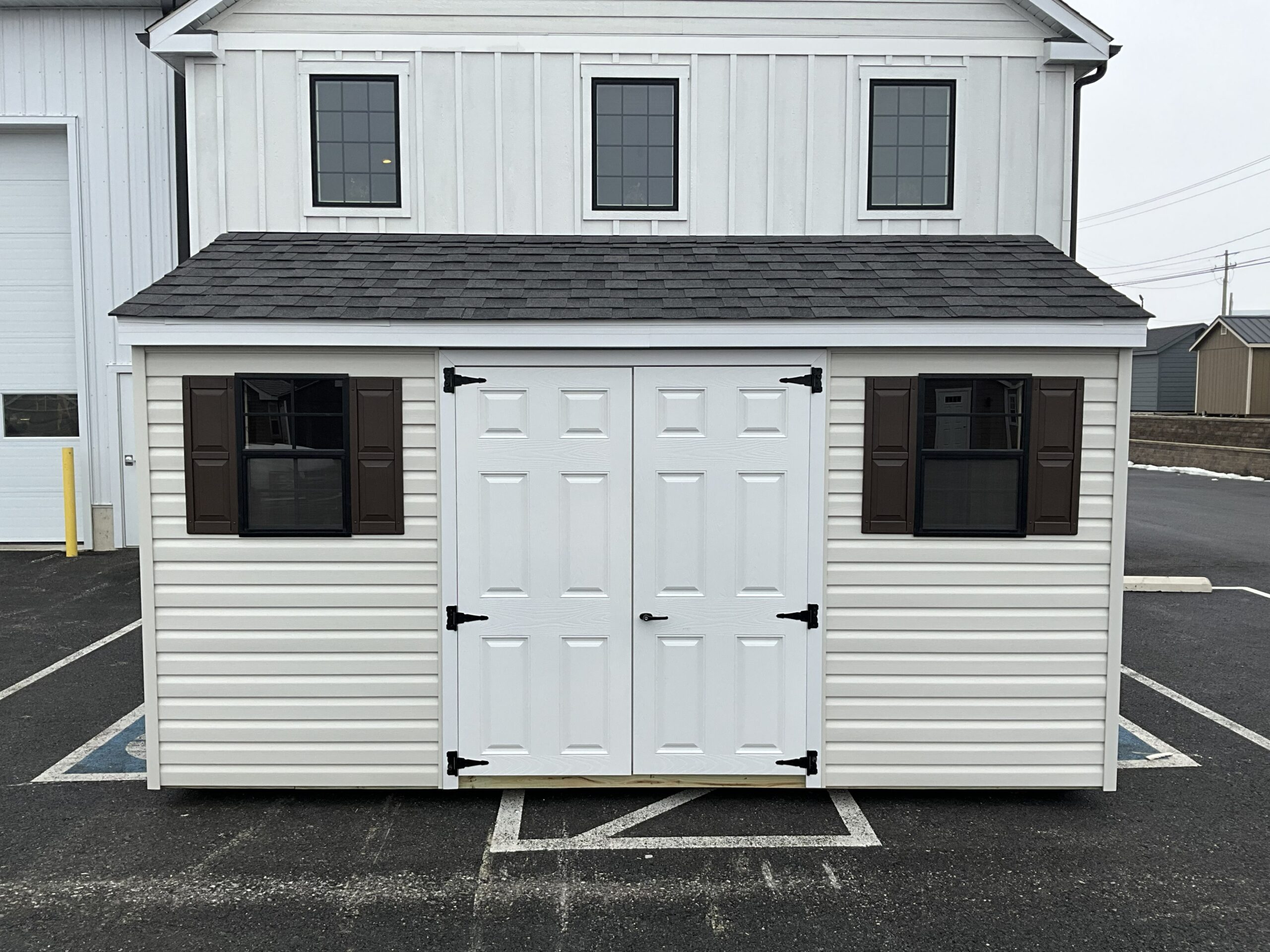 8x14 Vinyl Cottage - Glick Structures