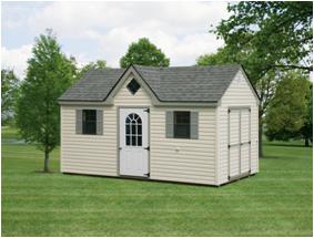 Dormer Style Shed.