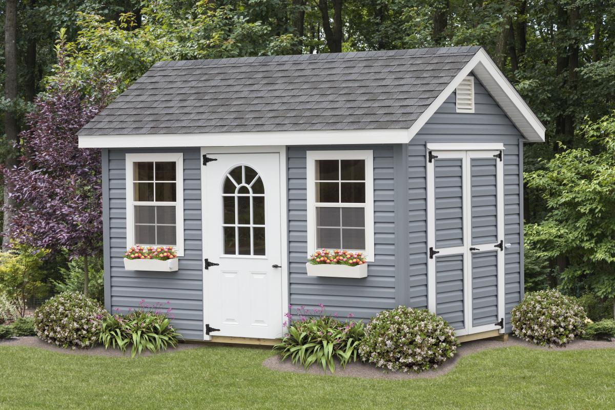 8x12 Classic Garden Cottage Shed | Glick Structures