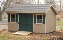 Classic Garden Quaker Style Shed.