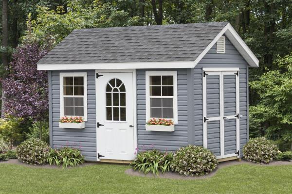 8x12 Classic Garden Cottage Shed - Glick Structures
